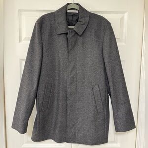 Alexandre of England Gray Wool Coat